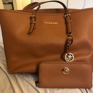 Michael Kors bag AND wallet